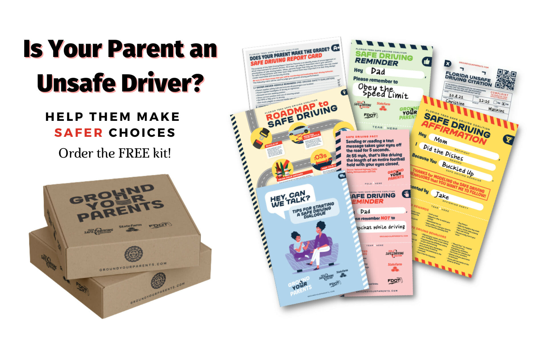 Announcing the FREE Ground Your Parents Campaign Kit